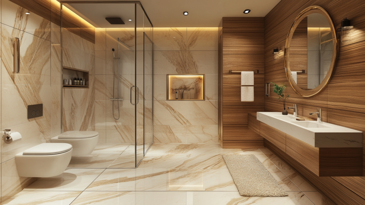 13 stylish modern bathroom solutions & ideas